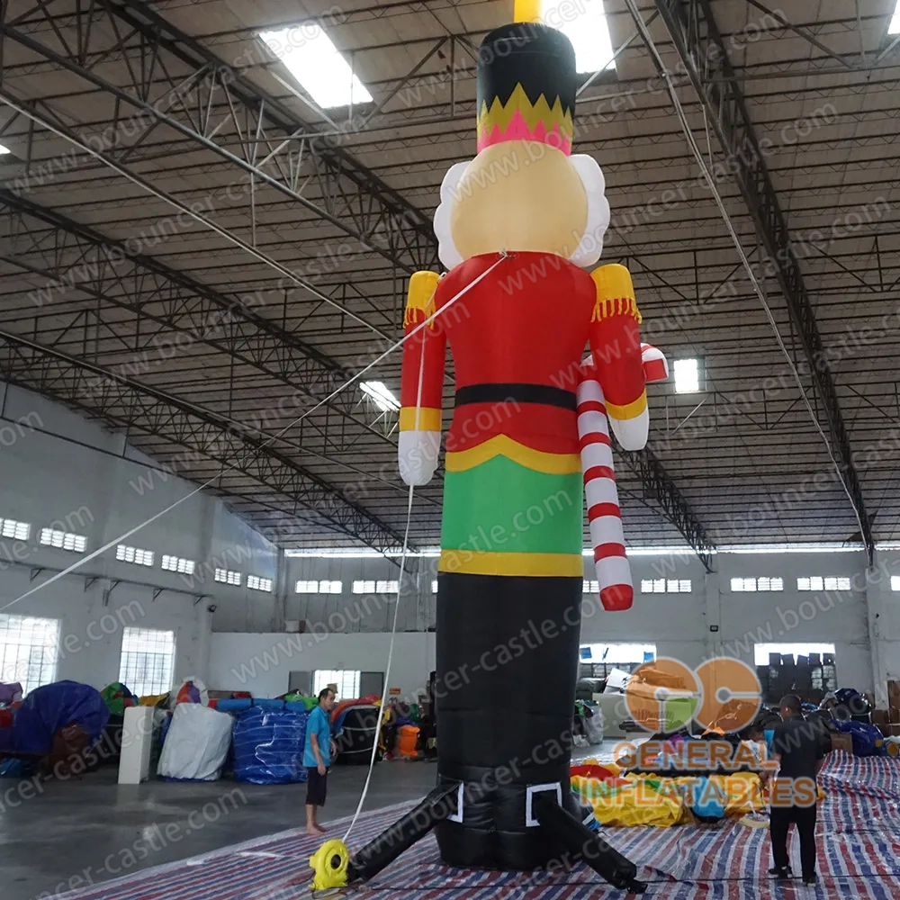 Inflatable Nutcracker Soldier Commercial