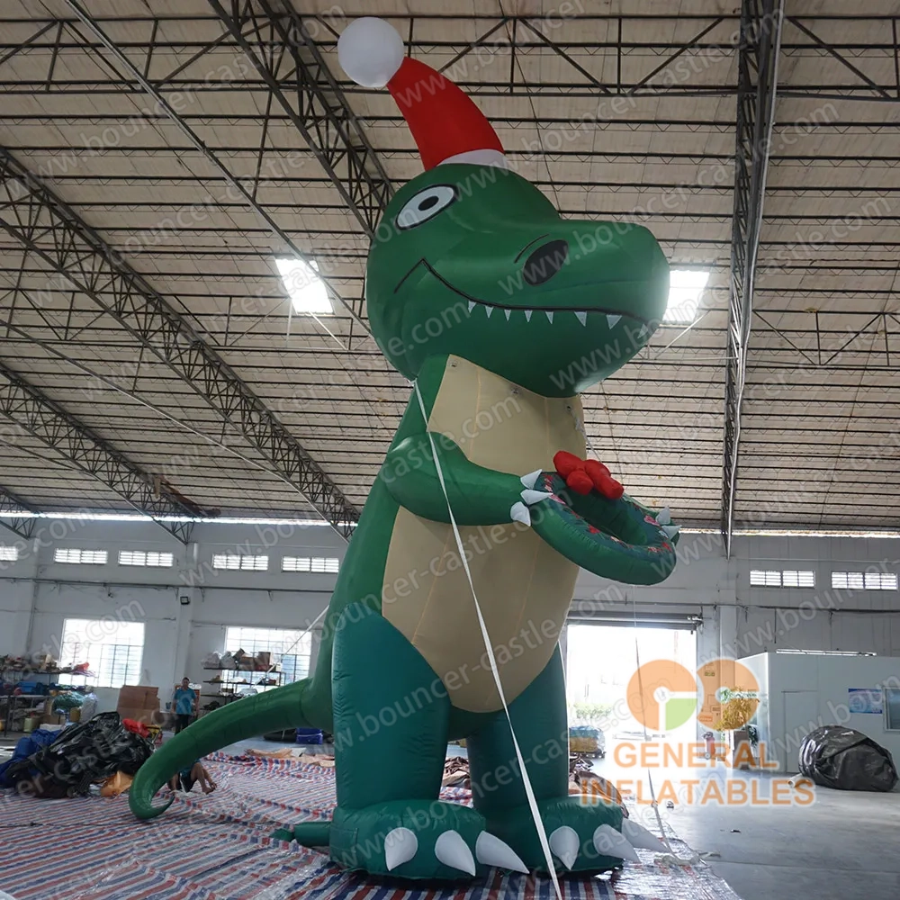 Inflatable dinosaur