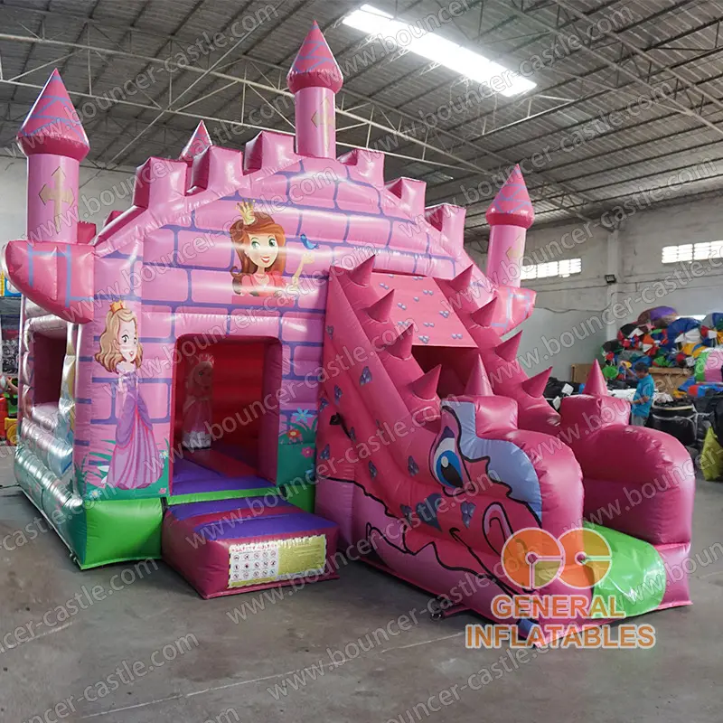    Princess castle with slide
