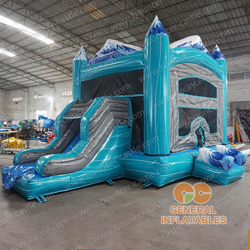 Snow mountain inflatable combo
