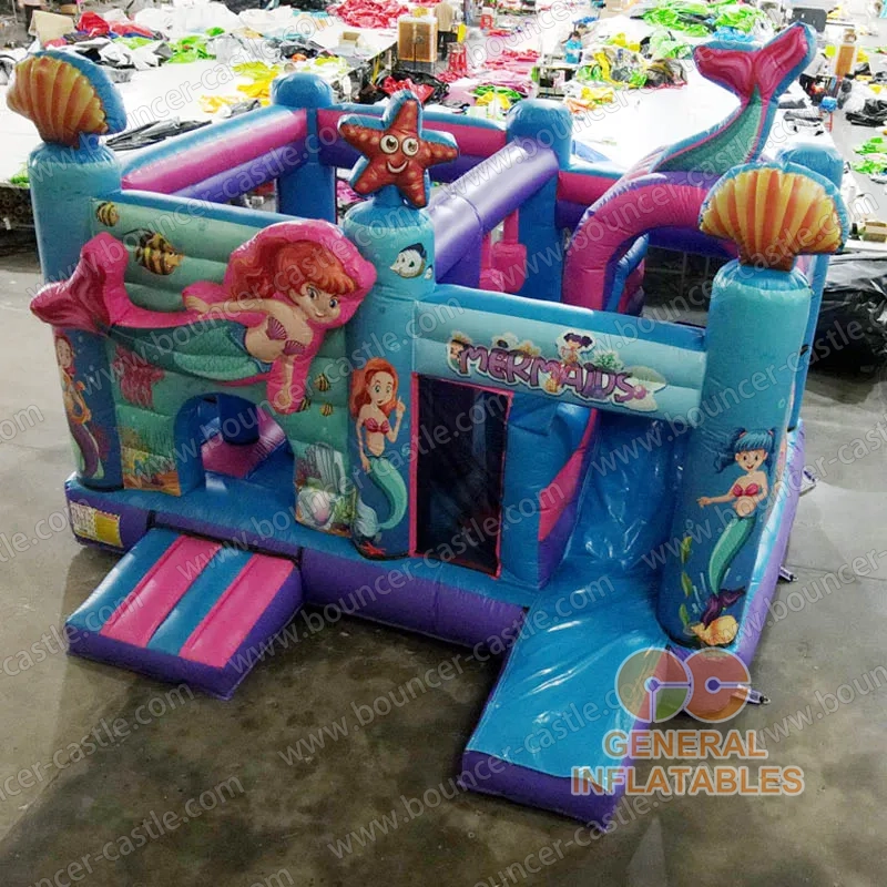 3D mermaid inflatable combo