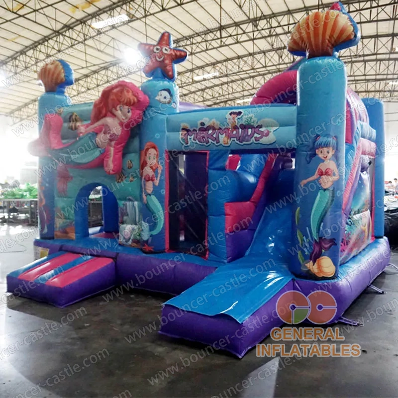 3D mermaid inflatable combo