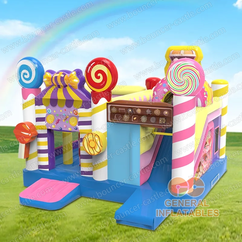 Water slide with sealed pool