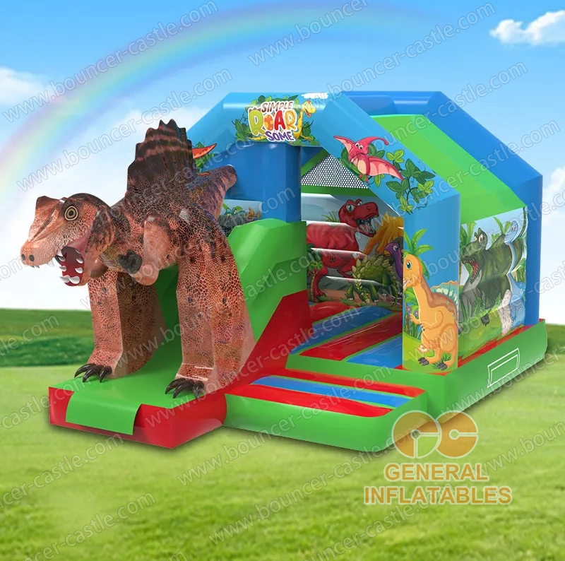 Water slide with sealed pool