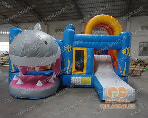 Shark inflatable combo