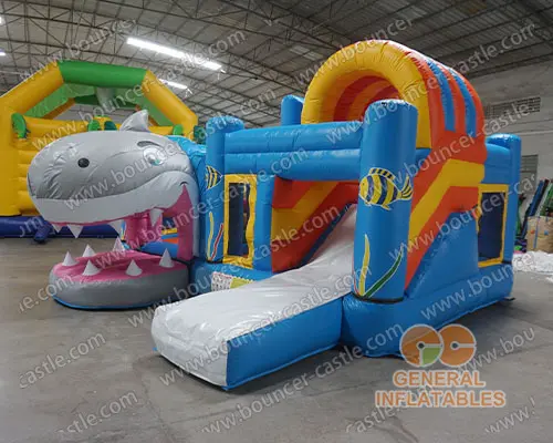 Shark inflatable combo