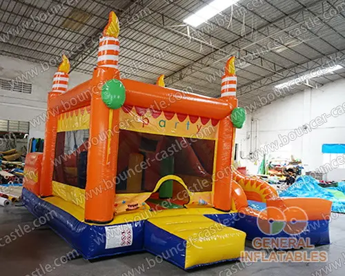  Birthday party inflatable combo