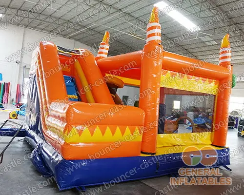  Birthday party inflatable combo