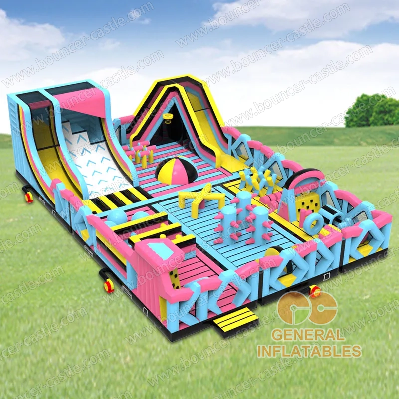 Inflatable play park