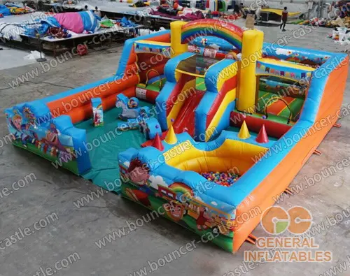  Kids world indoor playland with softplay and ball pond