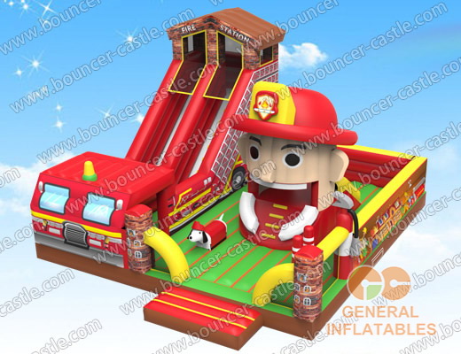 GF-128 Firestation playground with moving mouth