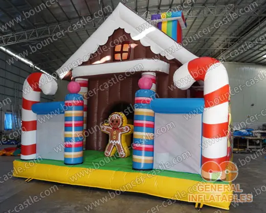  Chocolate bounce house