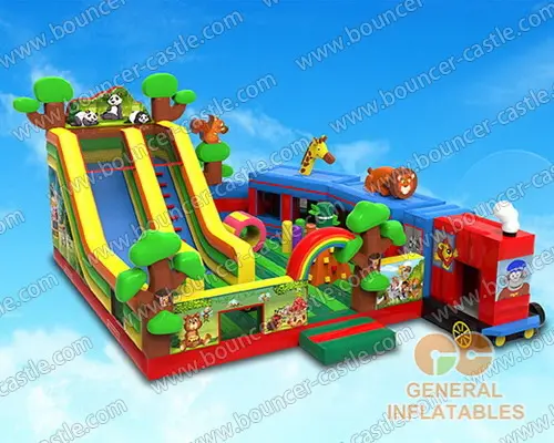  Rainforest train playpark