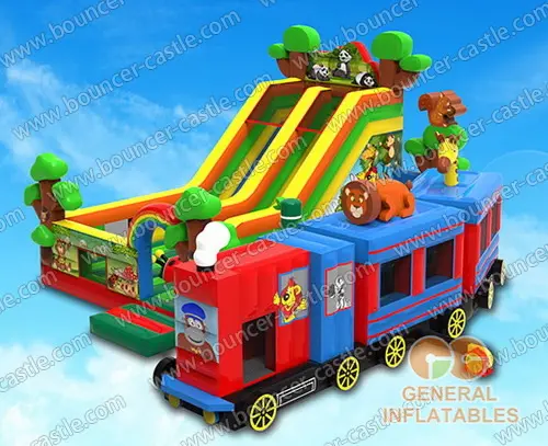  Rainforest train playpark