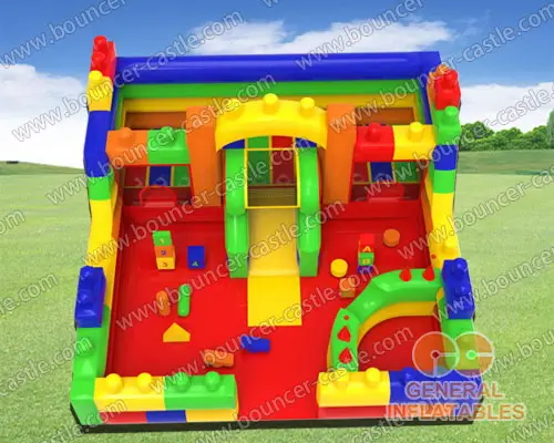  Building blocks playground with softplay