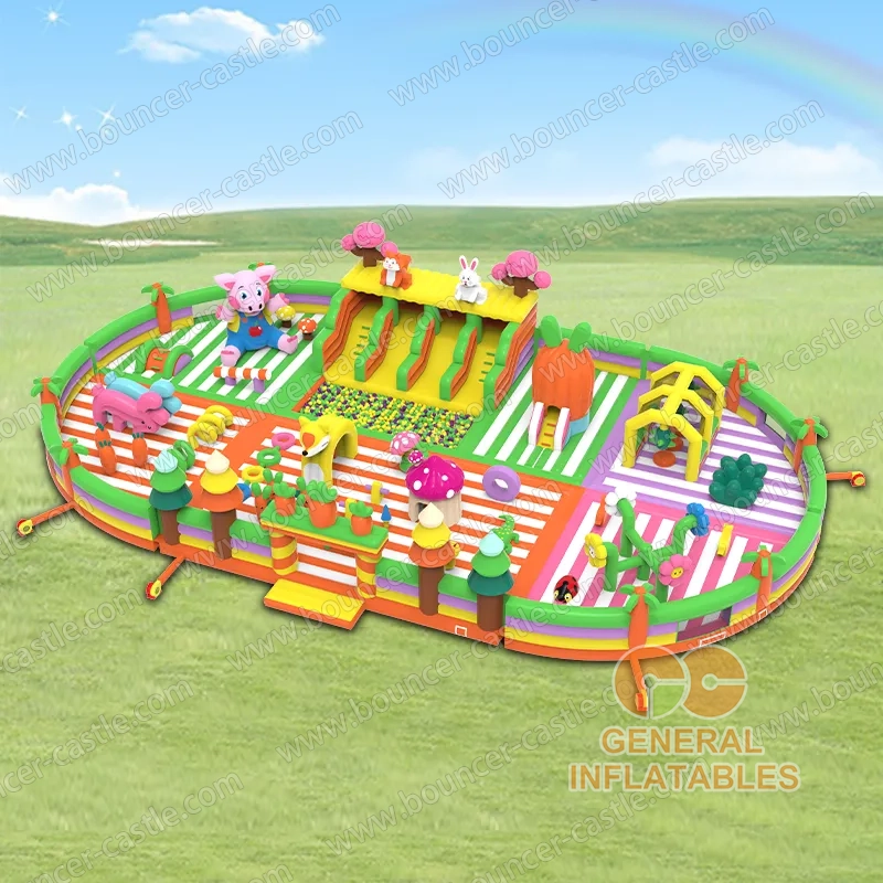 Inflatable play park