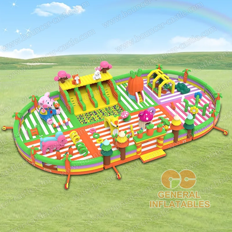 Inflatable play park