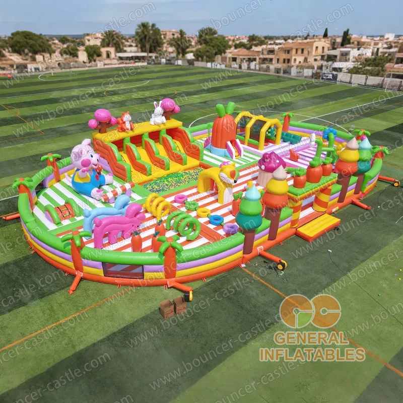 Inflatable play park