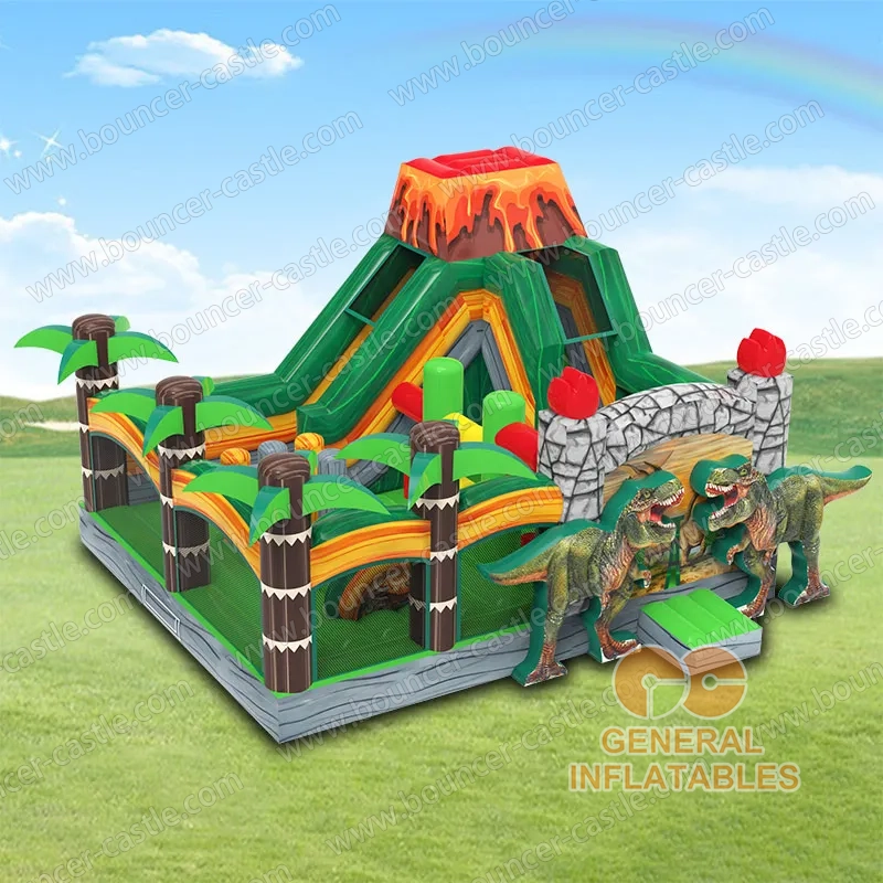 Water slide with sealed pool