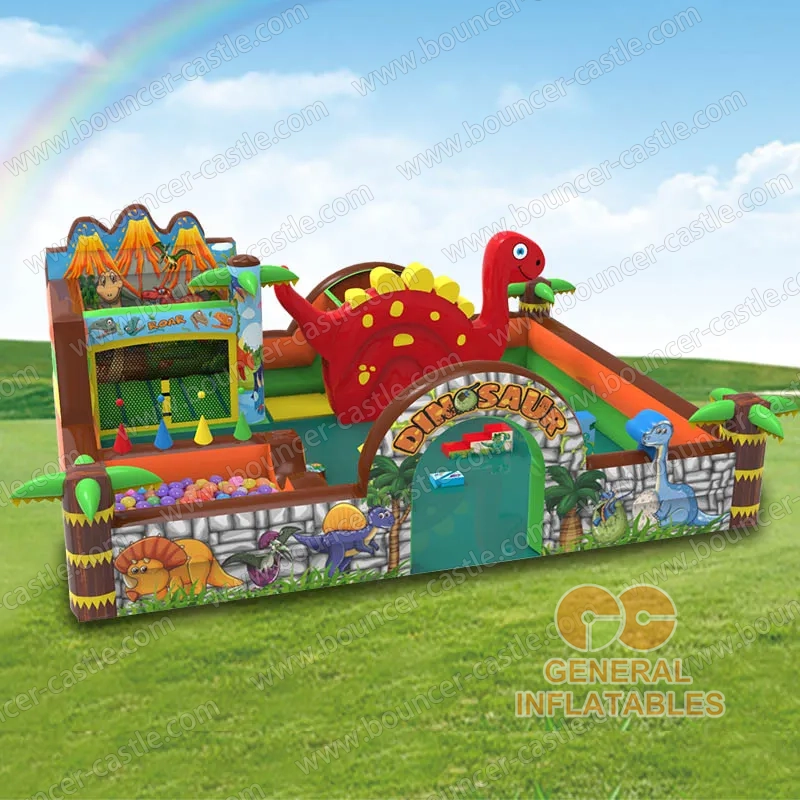 Water slide with sealed pool