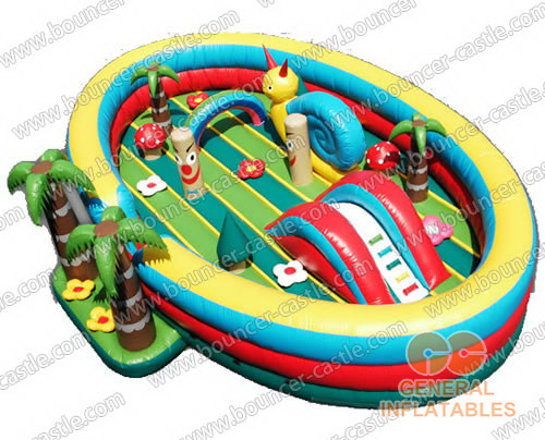 GF-41 Happy Kids Land Inflatable Funland