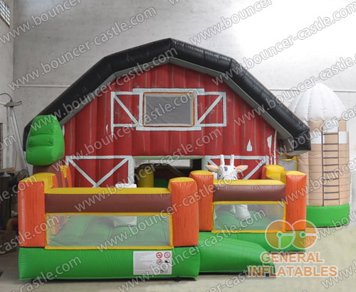 GF-58 Inflatable farm funland