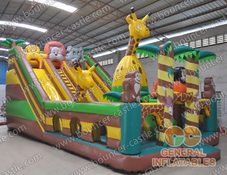 GF-62 Inflatable Jungle funland