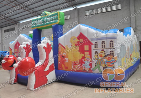 GF-65 Inflatable sesame street funland SALE