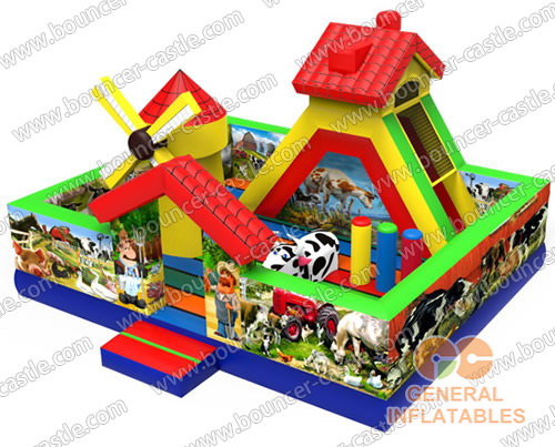 GF-80 Inflatable farm funland