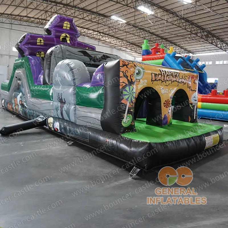 Halloween obstacle course