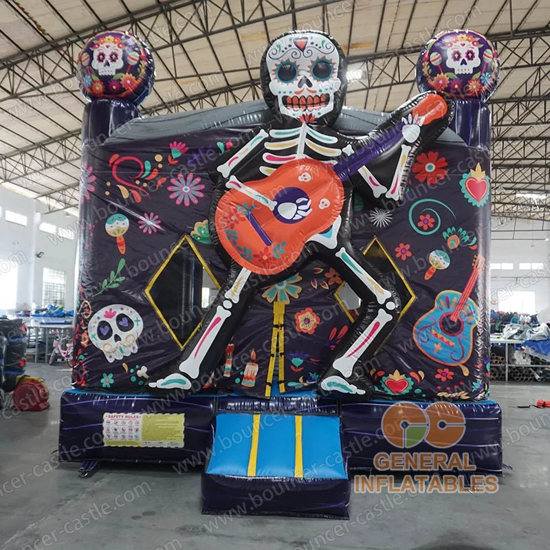 Dia de los muertos bounce house