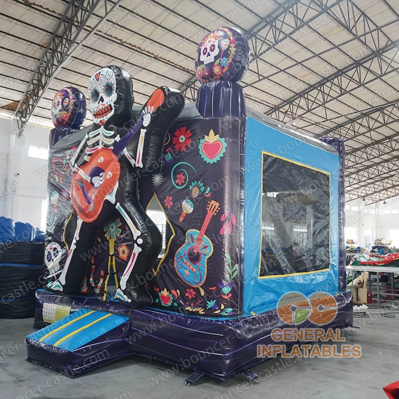 Dia de los muertos bounce house