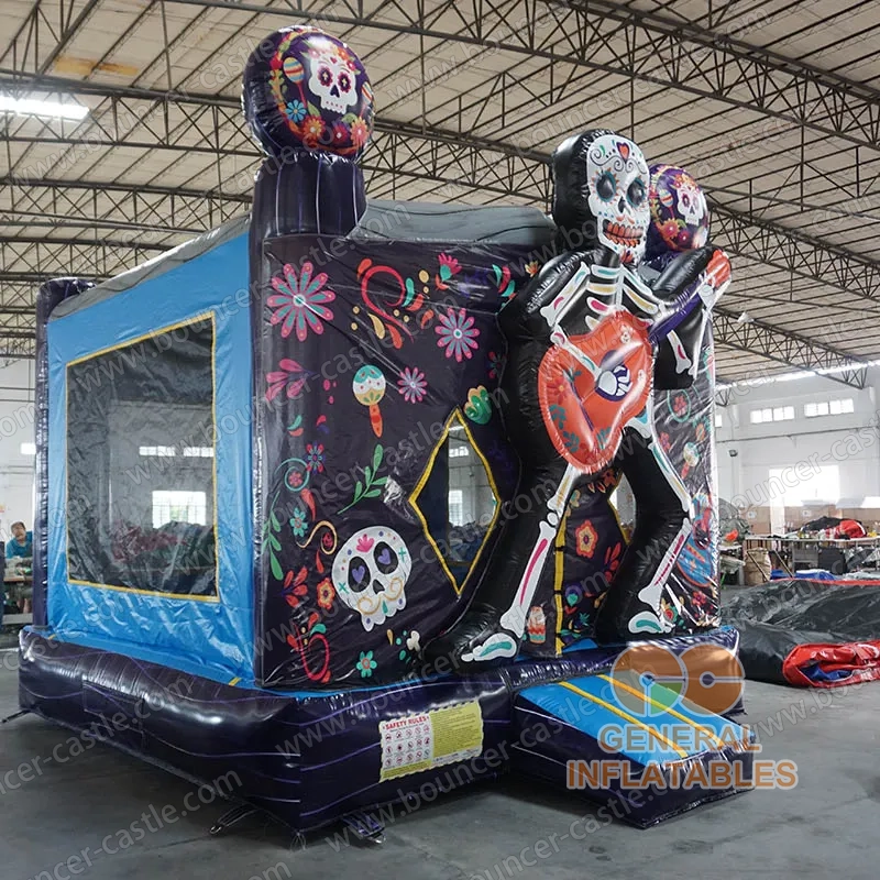 Dia de los muertos bounce house