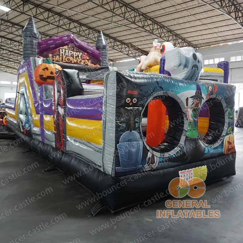 Halloween obstacle course