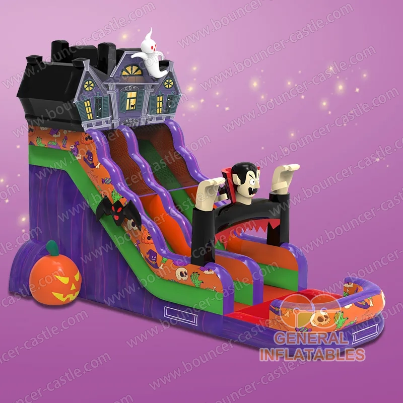 Halloween water slide