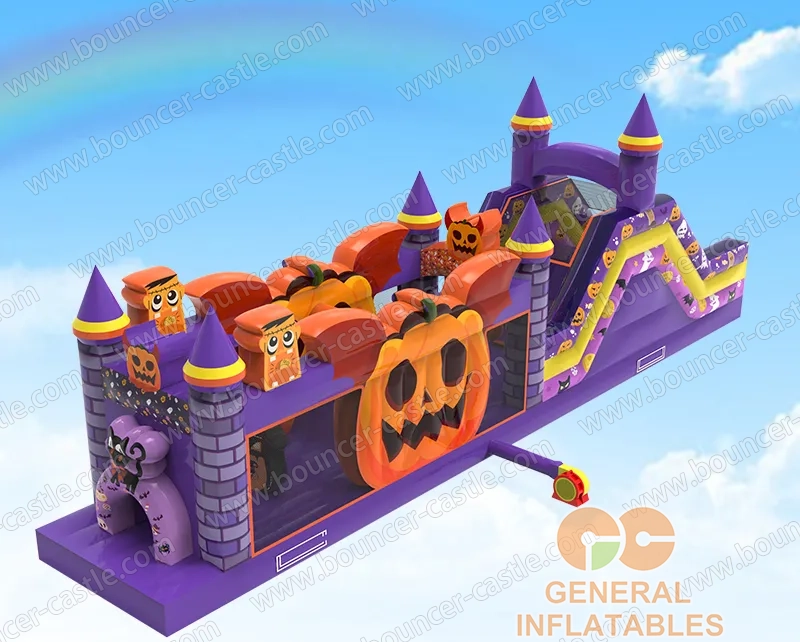Halloween obstacle course