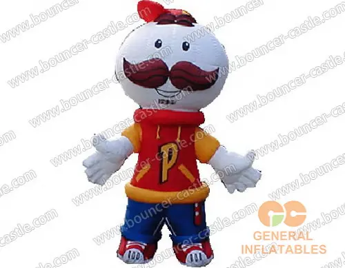  Mascot Ad Inflatable Moving Cartoon