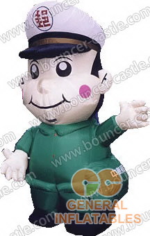 GM-11 Friendly Postman Inflatable Moving Cartoon