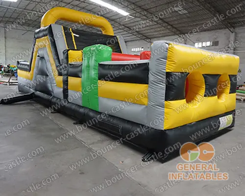 Inflatable ninja warrior course