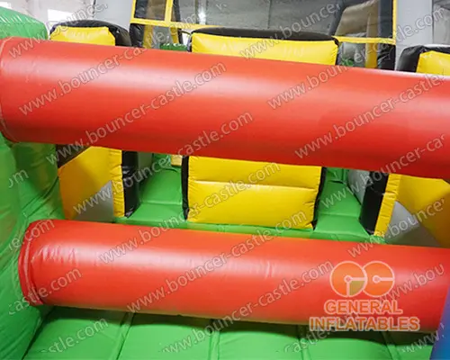 Inflatable ninja warrior course