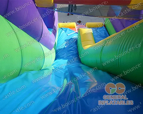 Retro Radical Run Inflatable Obstacle Course