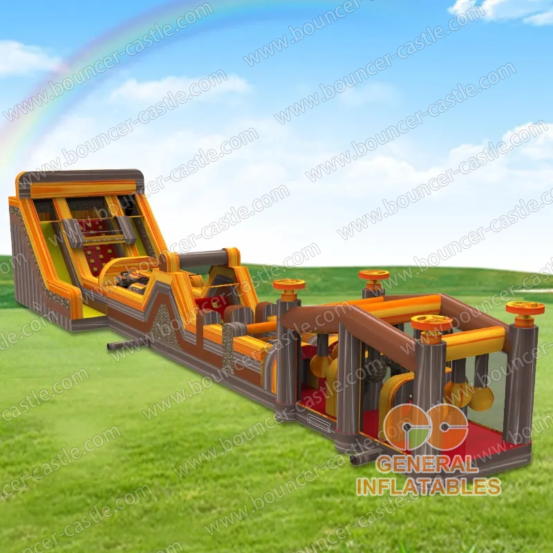 3 parts obstacle course