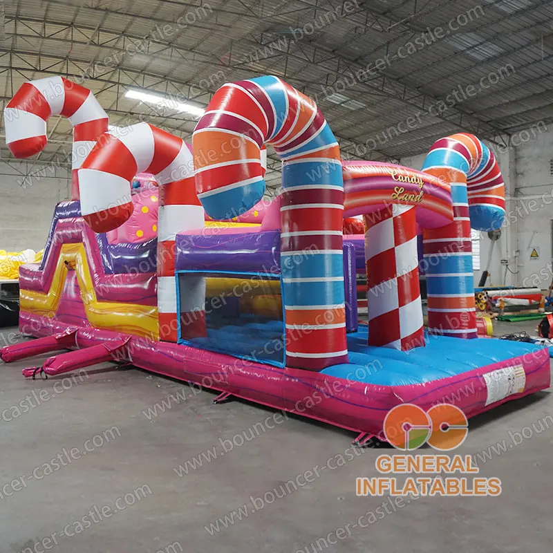 Candy obstacle course