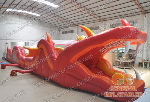  Fire dragon obstacles
