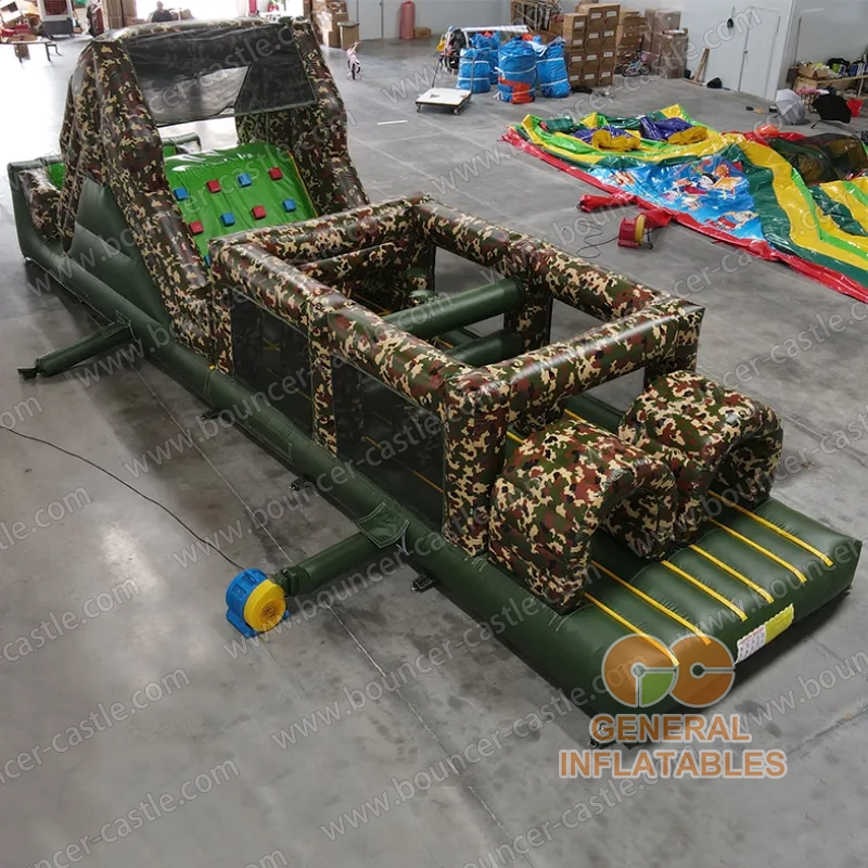  Camouflage obstacle course