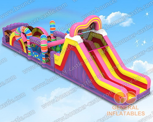  Candy obstacle course
