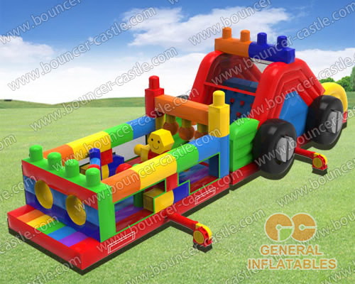 GO-190 Building blocks obstacle course