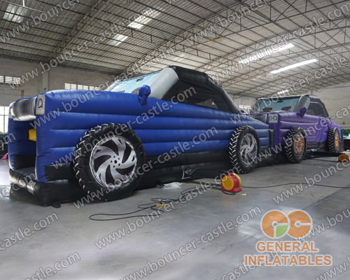 GO-198 Cars obstacle course challenge
