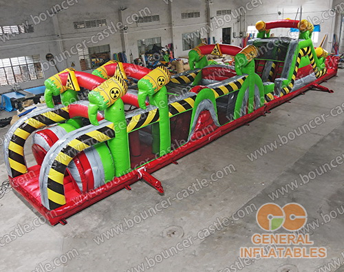GO-204 Toxic nuclear obstacle course with detachable pool and stopper