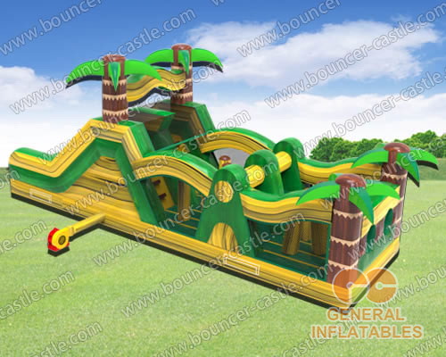 GO-207 Palm trees obstacle course